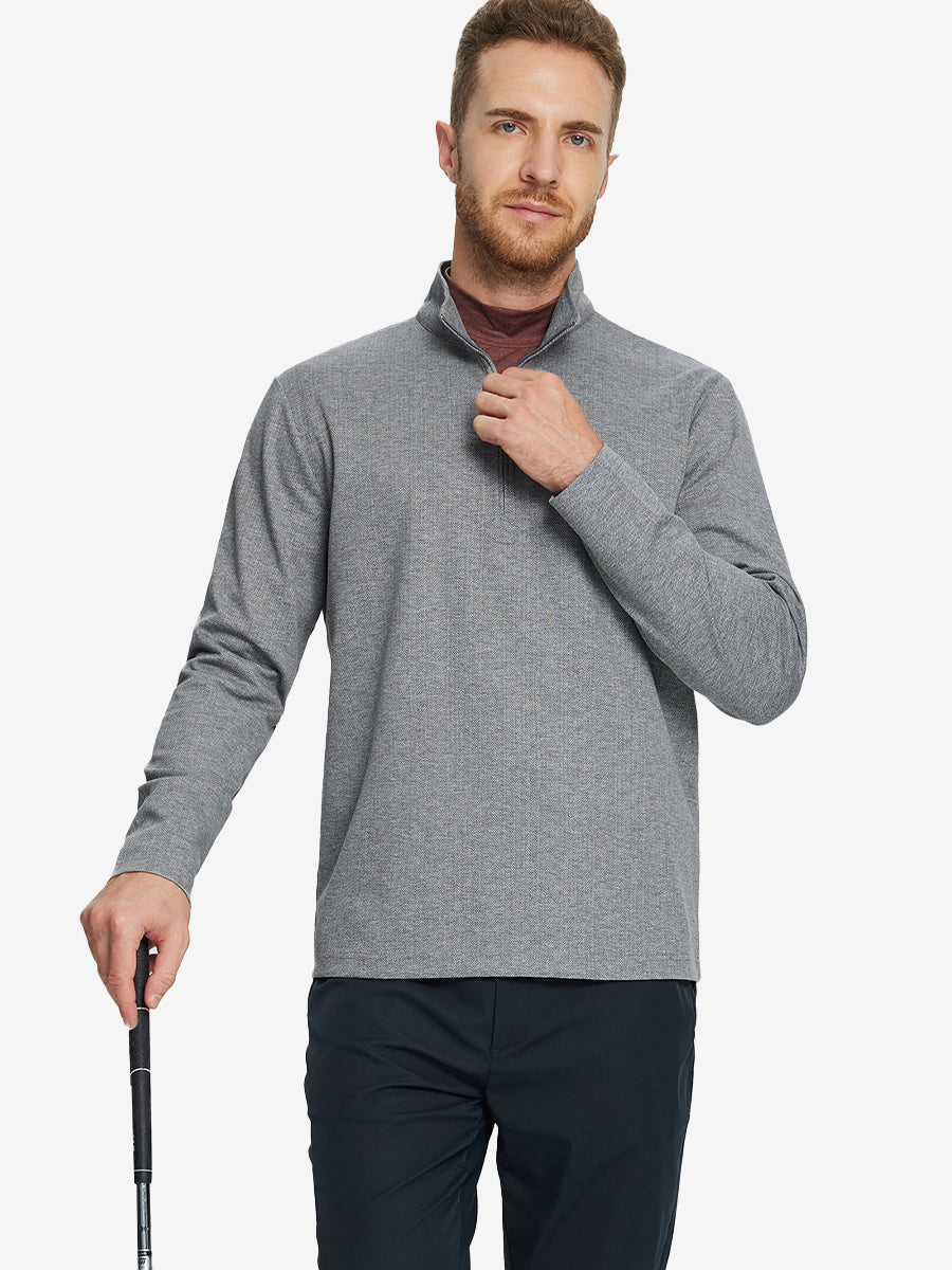 SMOKY GRAY HERRINGBONE