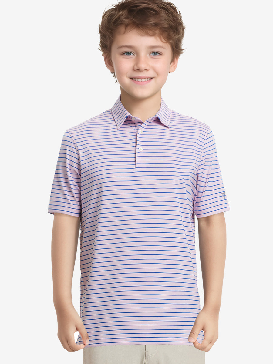 LIGHT PINK/COBALT STRIPE