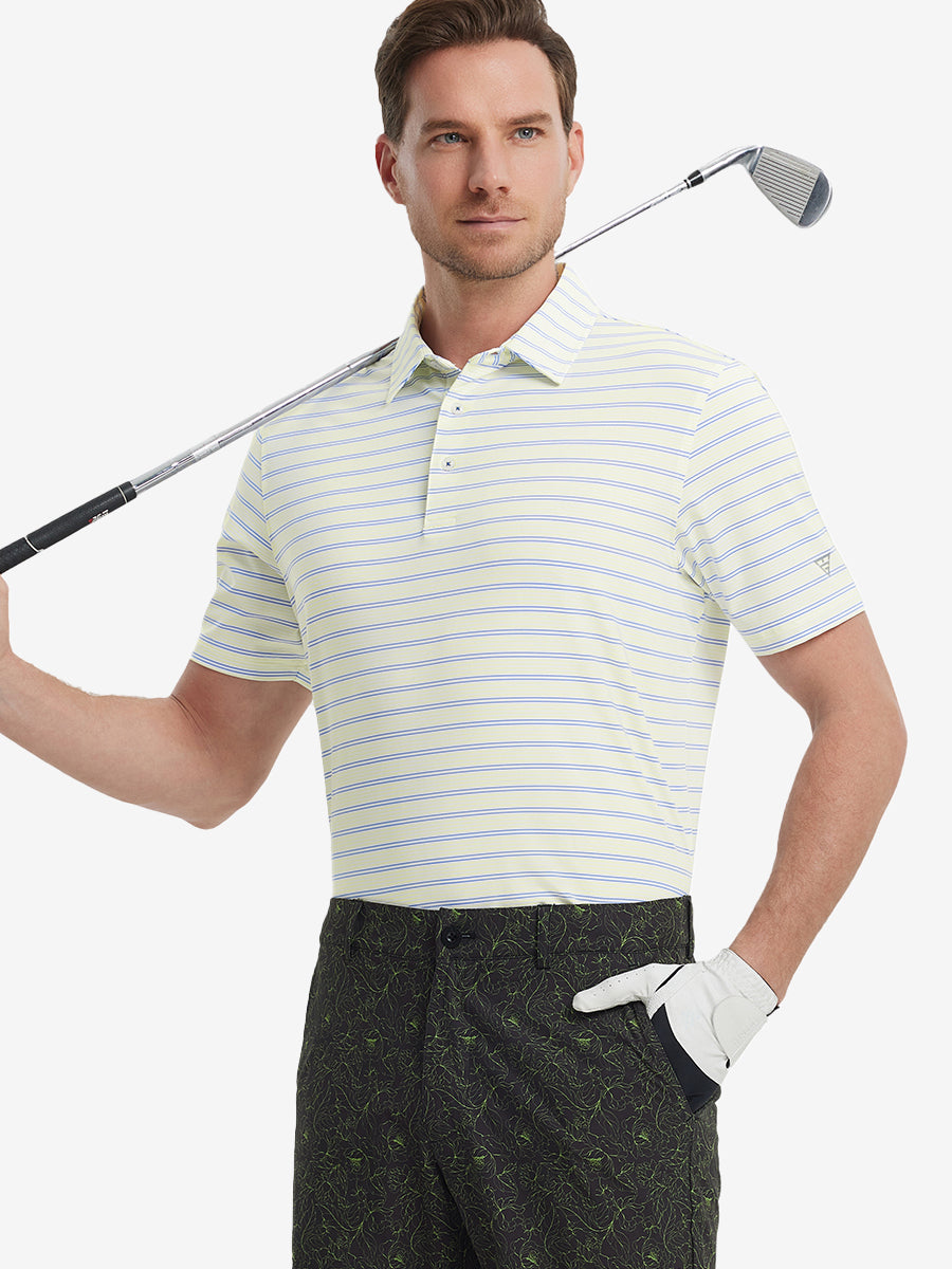 YELLOW BLUISH VIOLET STRIPE
