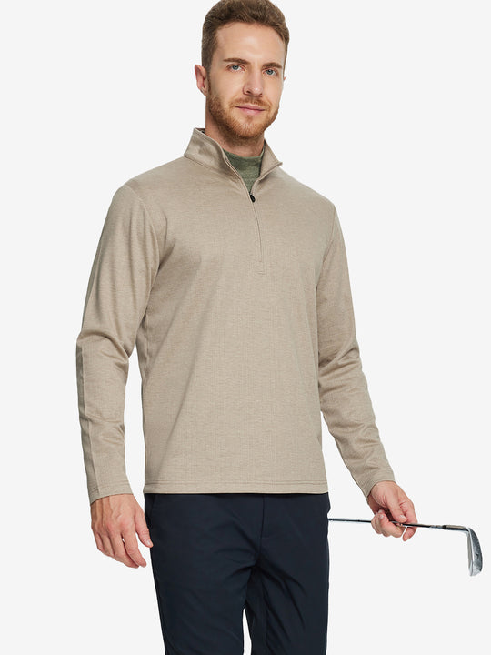 DARK KHAKI HERRINGBONE