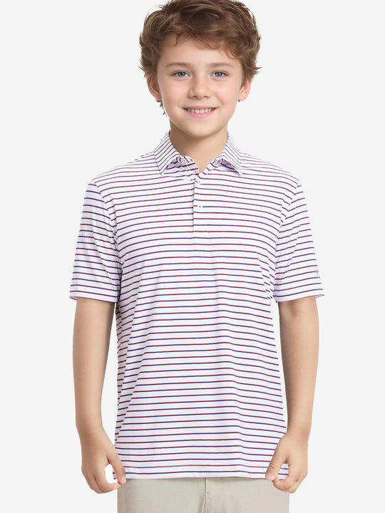 WHITE/NAVY STRIPE