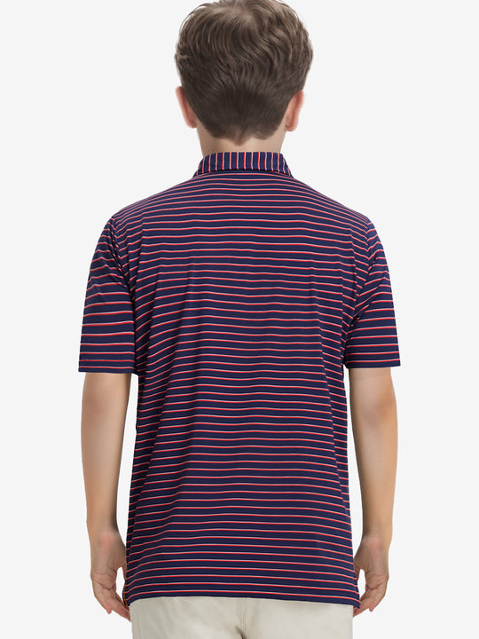 NAVY/RED STRIPE