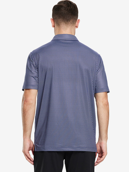 Performance Quick Dry Print Golf Polos（3）