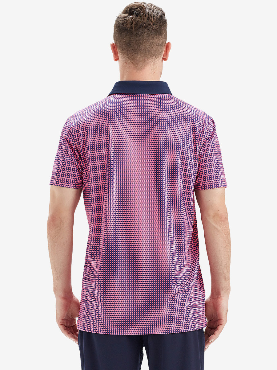 Performance Quick Dry Print Golf Polos（5）