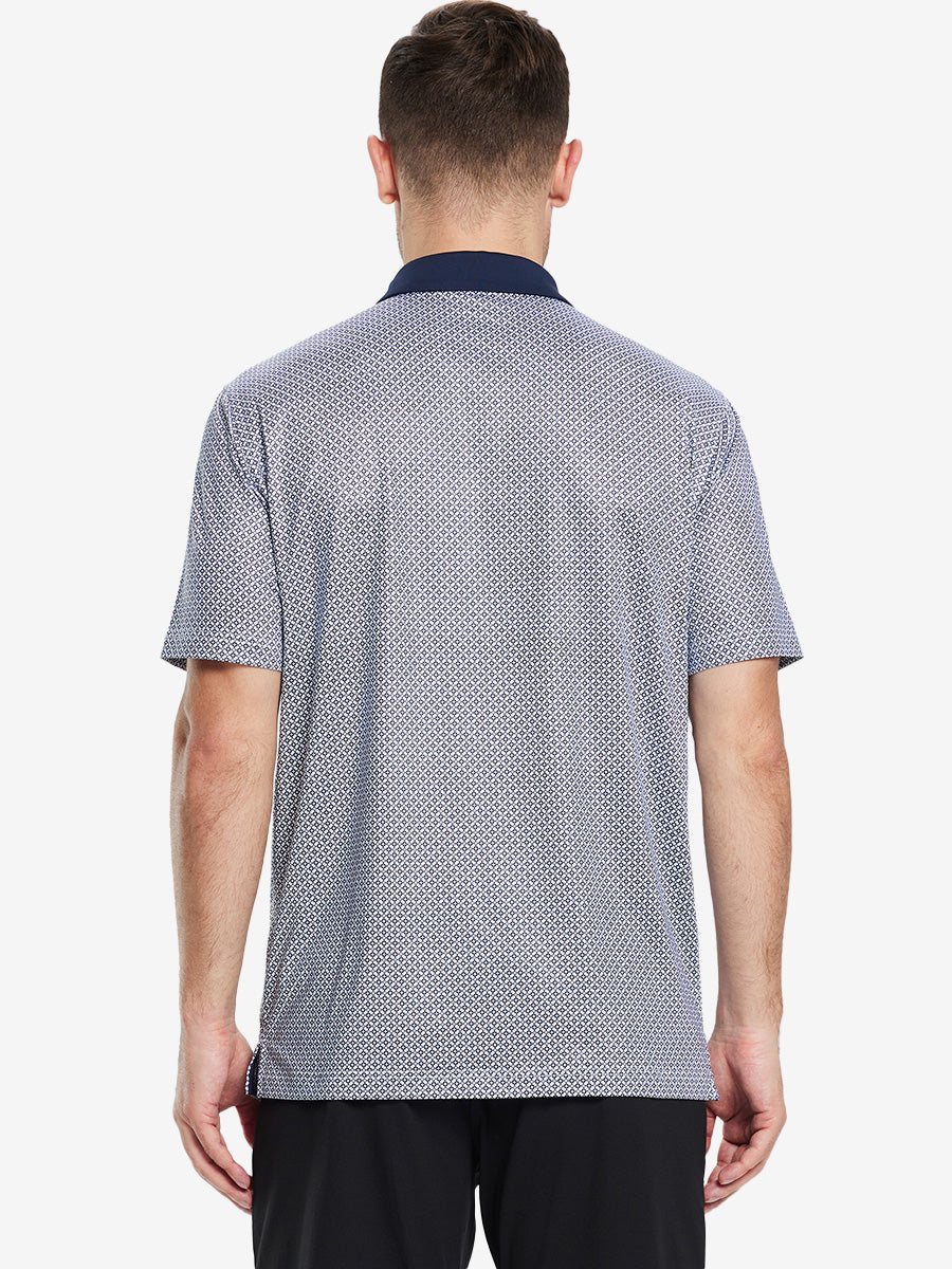 Performance Quick Dry Print Golf Polos（5）