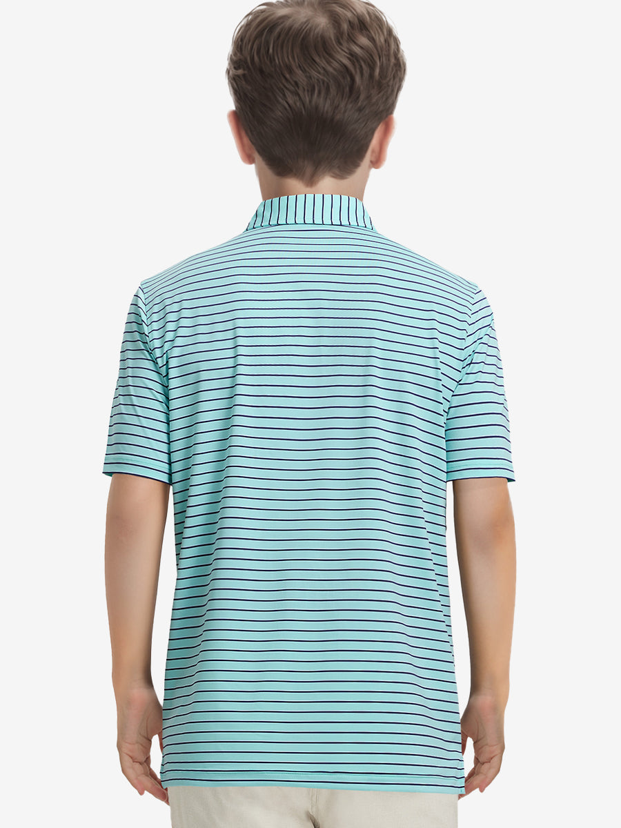 TURQUOISE/NAVY STRIPE