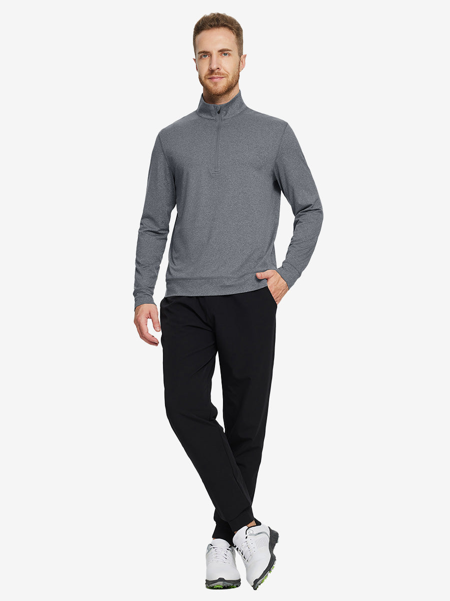 BLACK GREY HEATHER