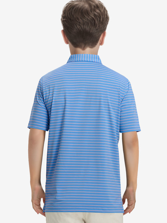 SKY BLUE/PINK STRIPE