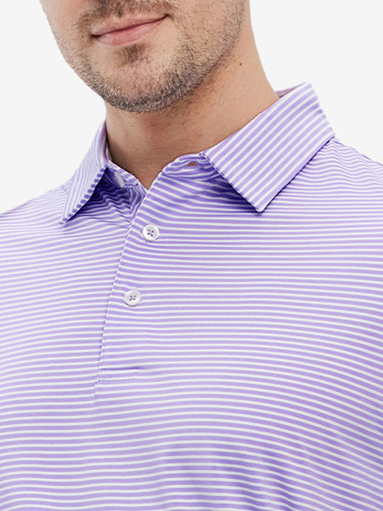 LAVENDER WHITE STRIPE