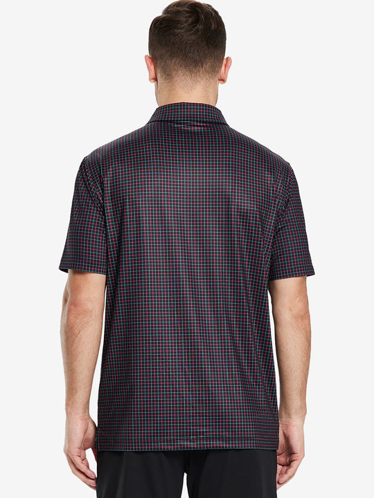Performance Quick Dry Print Golf Polos