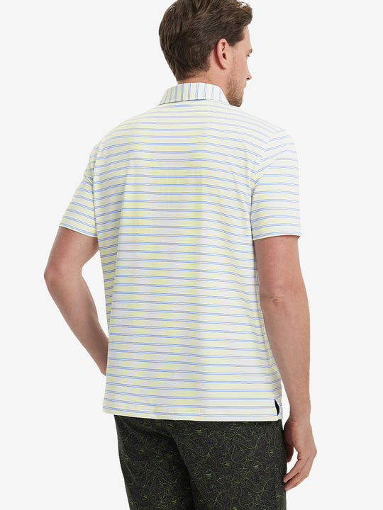 YELLOW BLUISH VIOLET STRIPE
