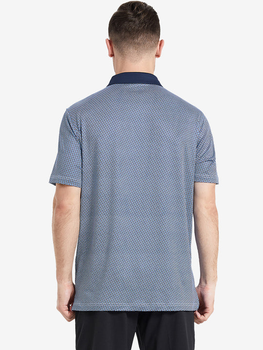 Performance Quick Dry Print Golf Polos（2）