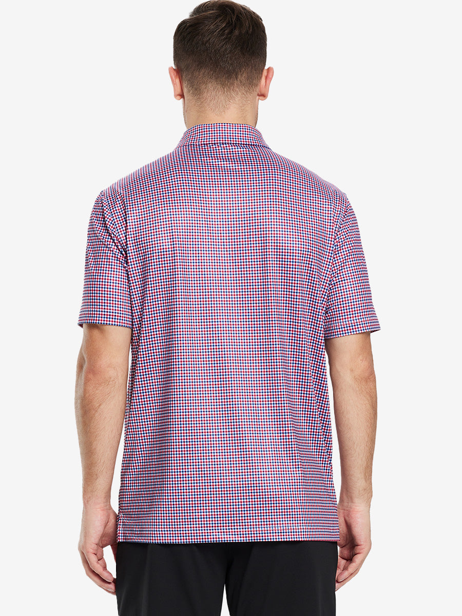 Performance Quick Dry Print Golf Polos（5）