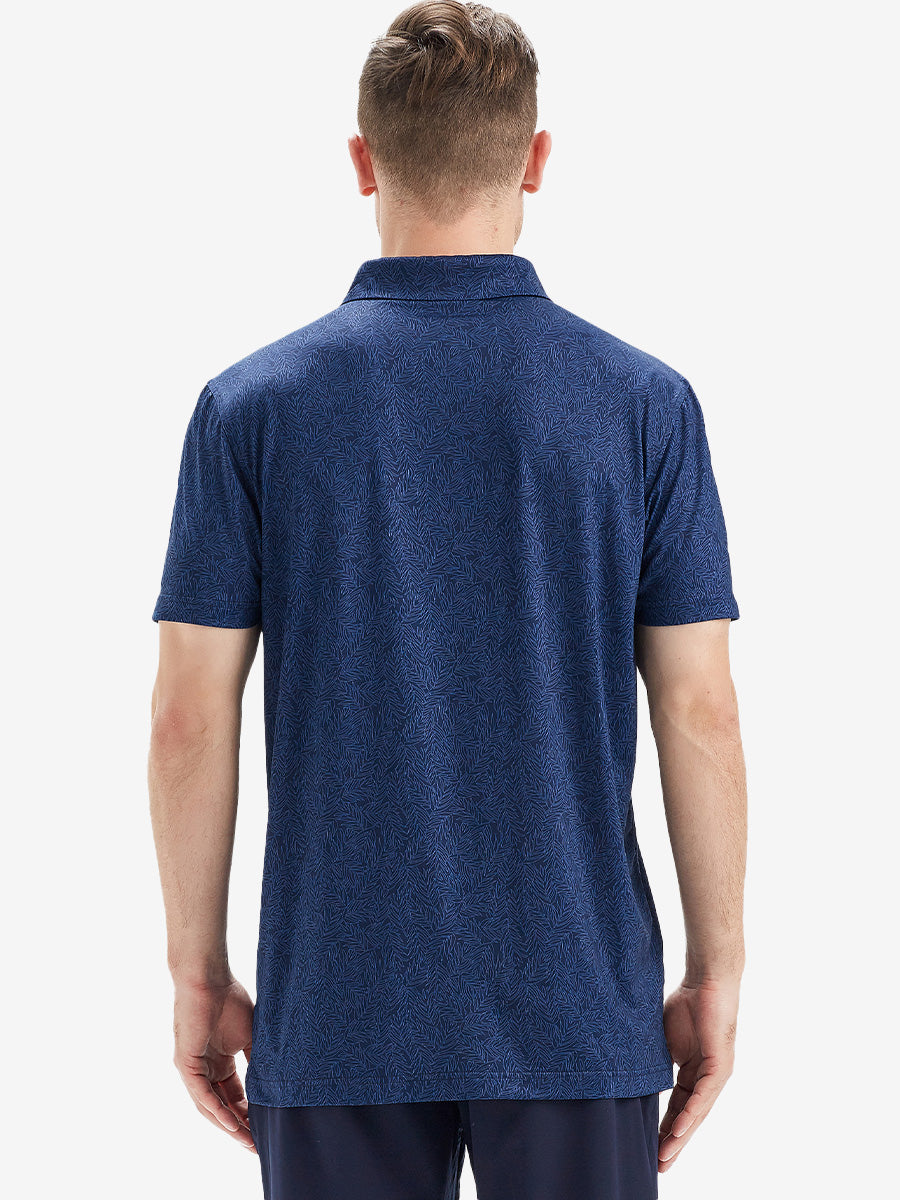 Performance Quick Dry Print Golf Polos（3）