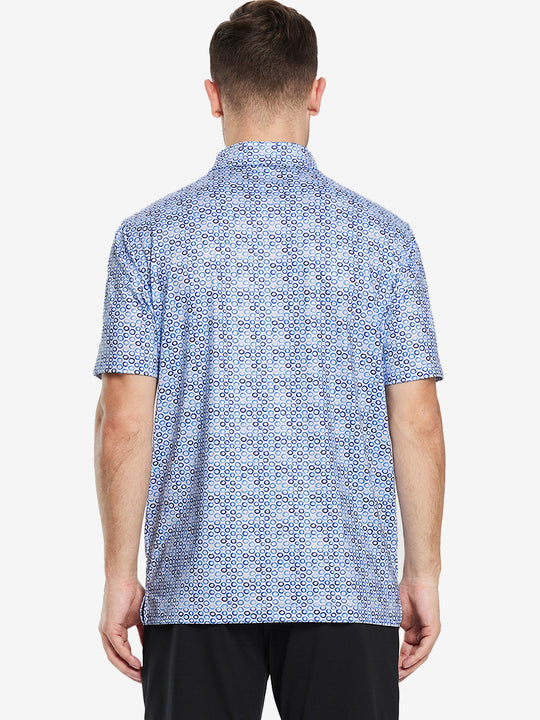 Performance Quick Dry Print Golf Polos（5）