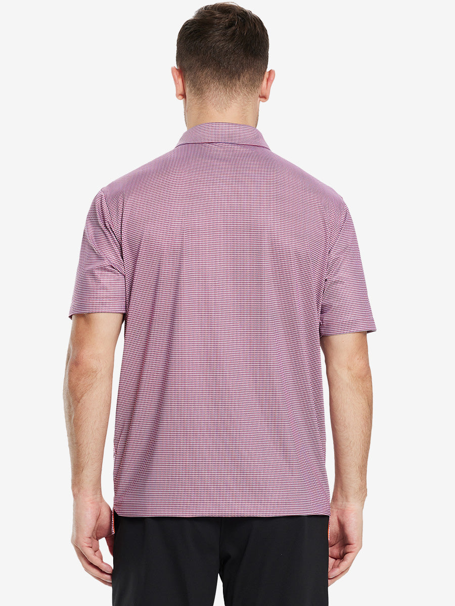 Performance Quick Dry Print Golf Polos（5）