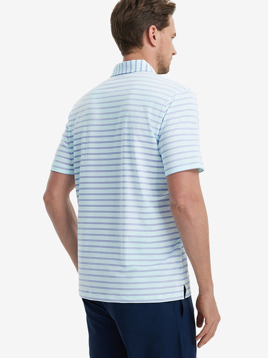 MINT GREEN COBALT STRIPE