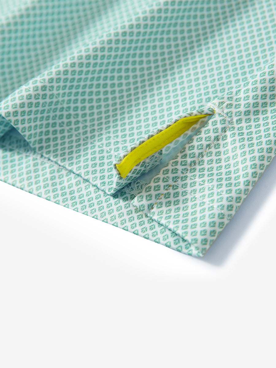 Performance Quick Dry Print Golf Polos（2）