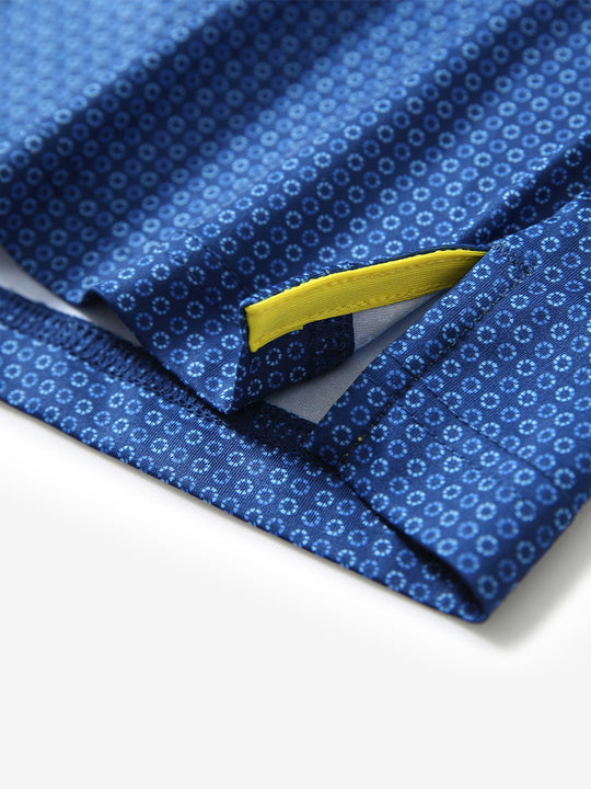 Performance Quick Dry Print Golf Polos（2）