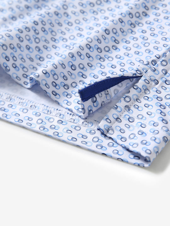 Performance Quick Dry Print Golf Polos