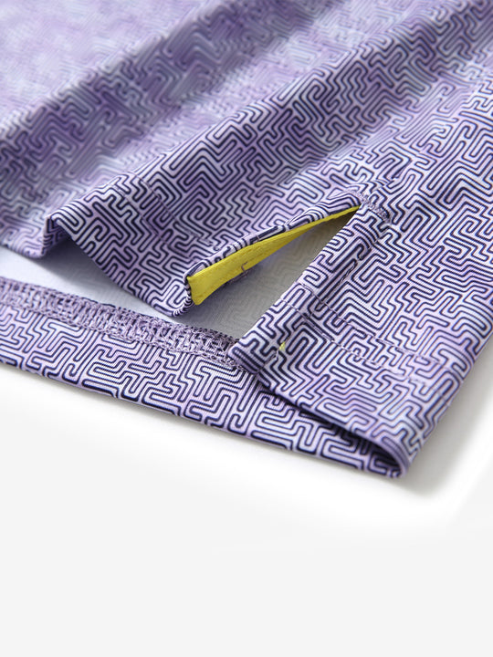 Performance Quick Dry Print Golf Polos（5）