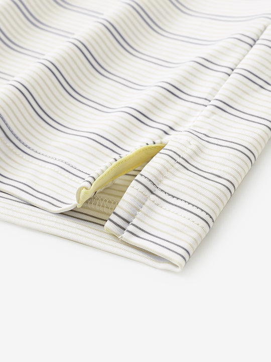 KHAKI NEUTRAL GREY STRIPE