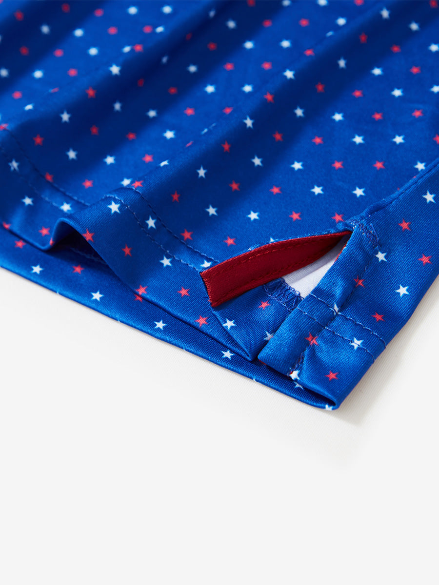 Performance Quick Dry Print Golf Polos（3）