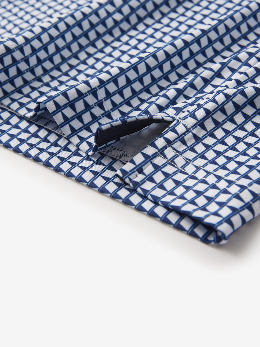 Performance Quick Dry Print Golf Polos（3）