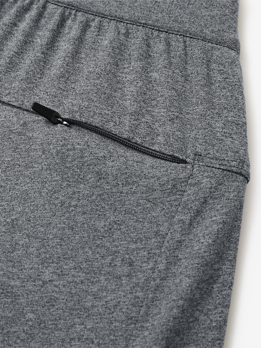 BLACK GREY HEATHER