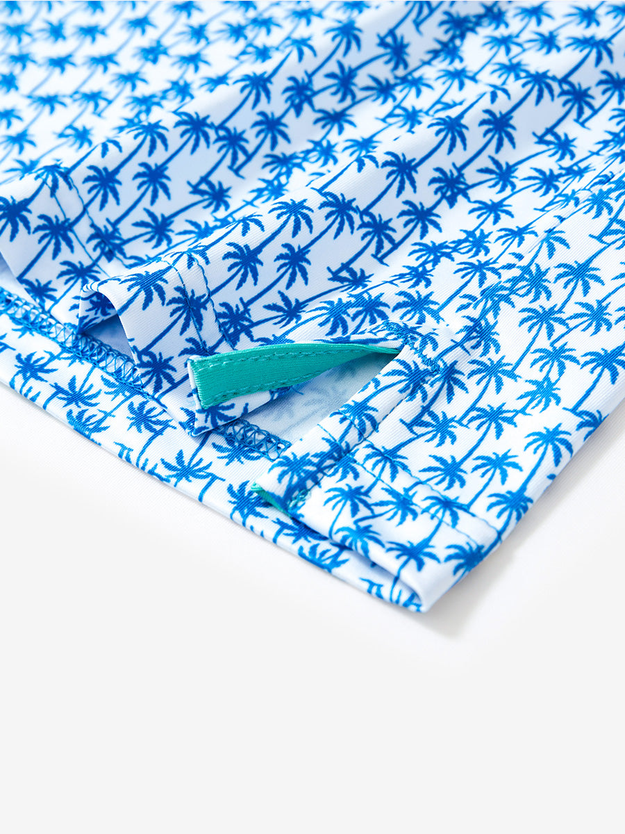 Performance Quick Dry Print Golf Polos（4）
