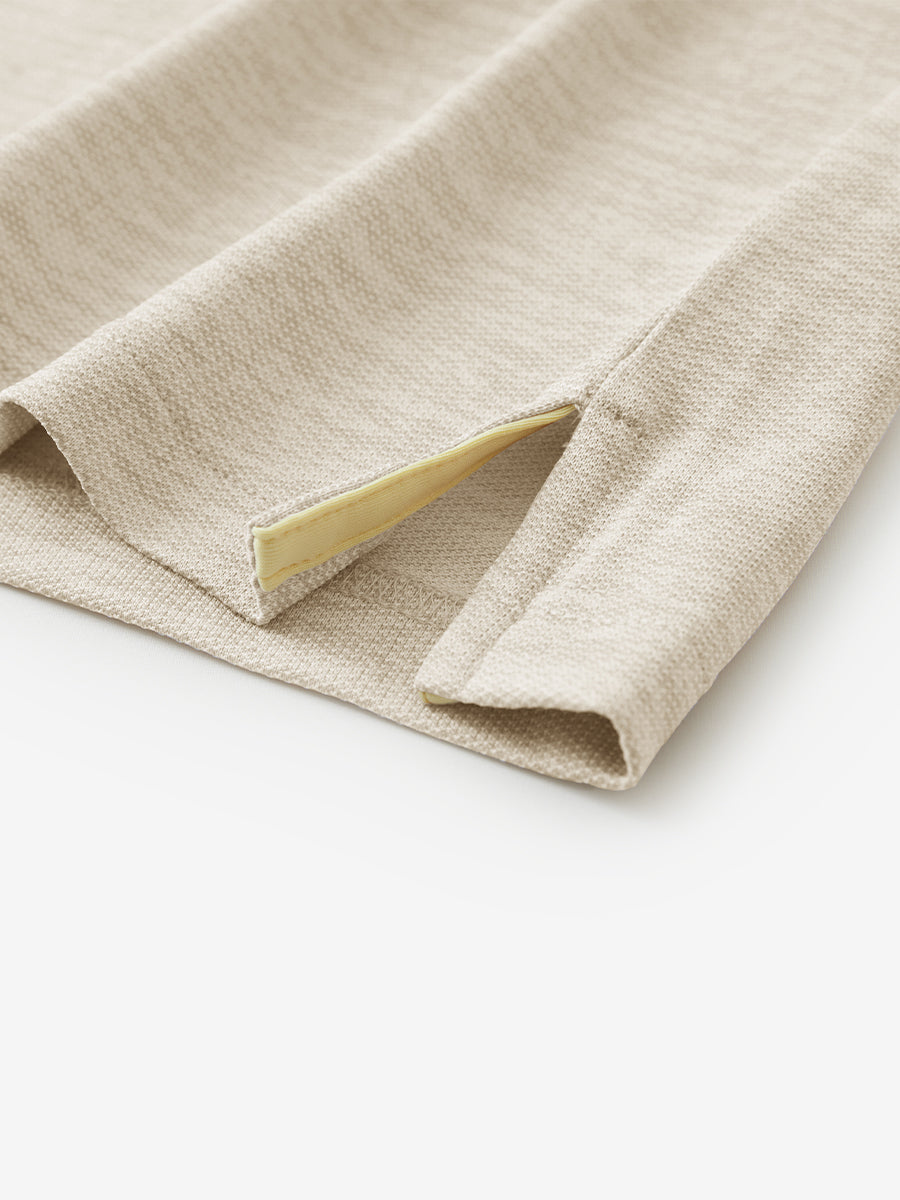 LIGHT KHAKI HEATHER