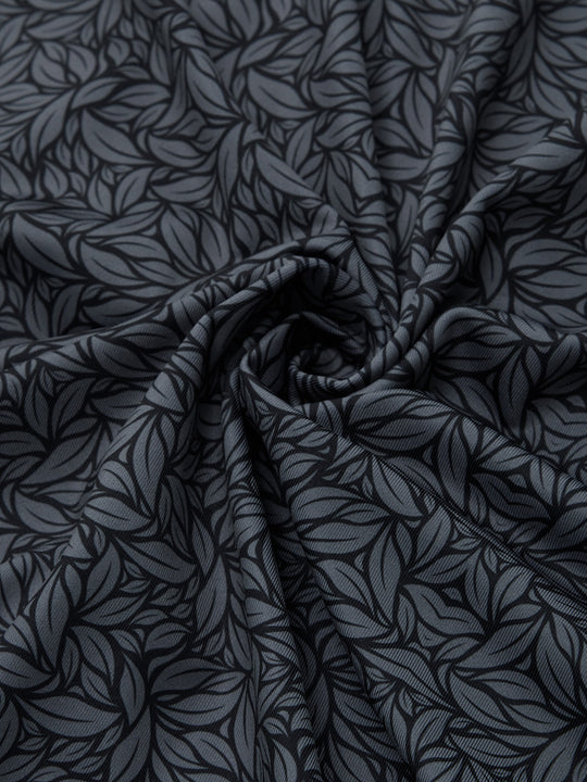 BLACK GREY LEAF