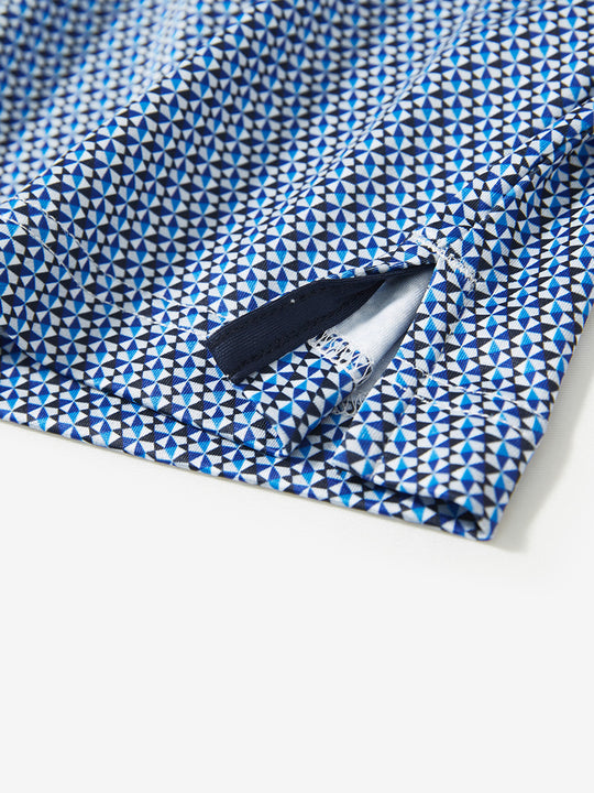 Performance Quick Dry Print Golf Polos（2）
