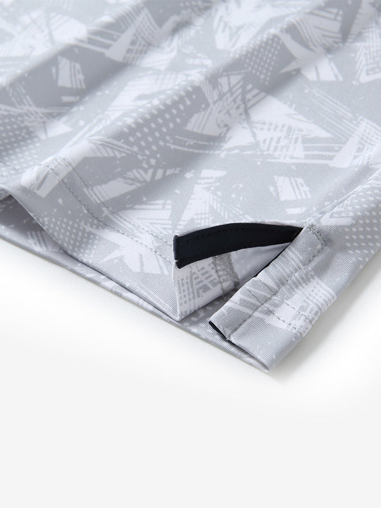 Performance Quick Dry Print Golf Polos（2）