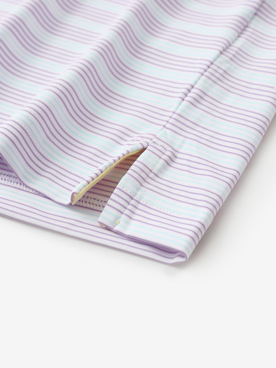 LILAC LIGHT BLUE STRIPE