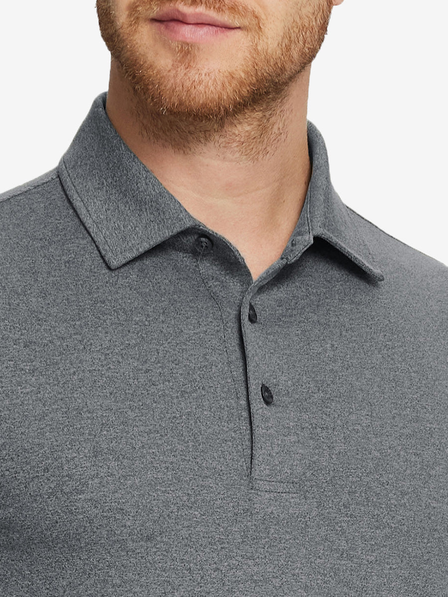 BLACK GREY HEATHER
