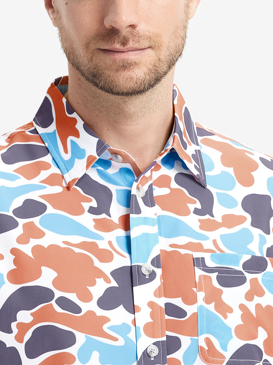 BLUE ORANGE CAMO