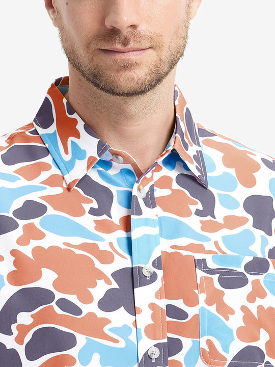 BLUE ORANGE CAMO