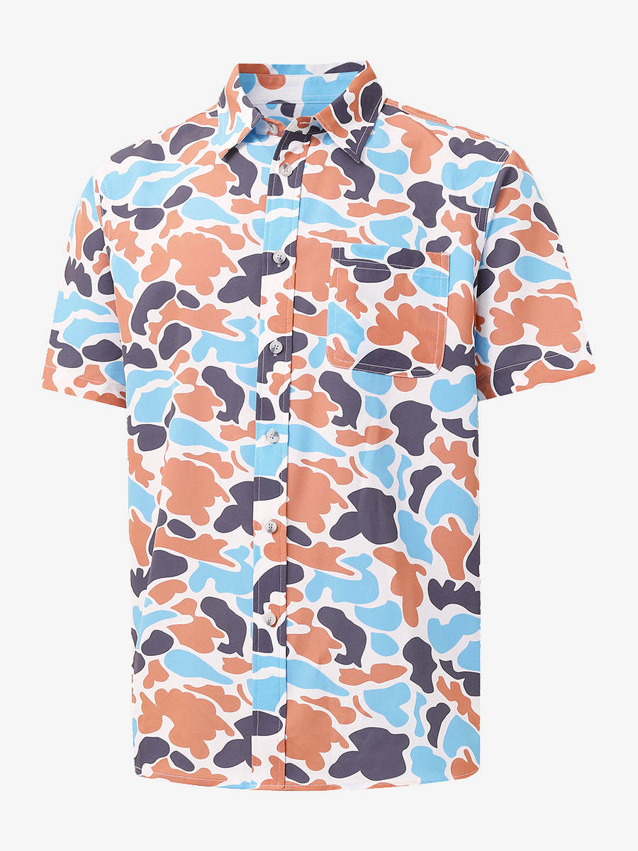 BLUE ORANGE CAMO