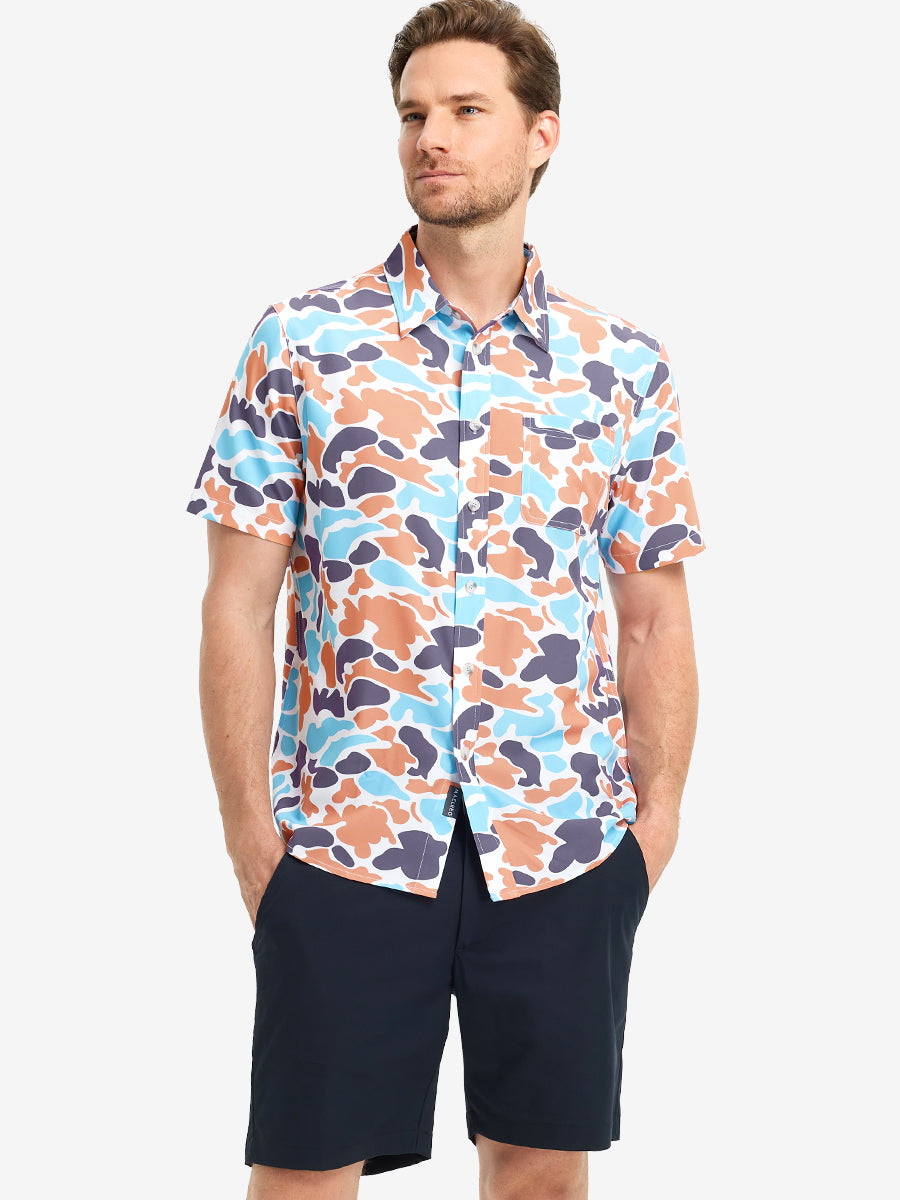 BLUE ORANGE CAMO