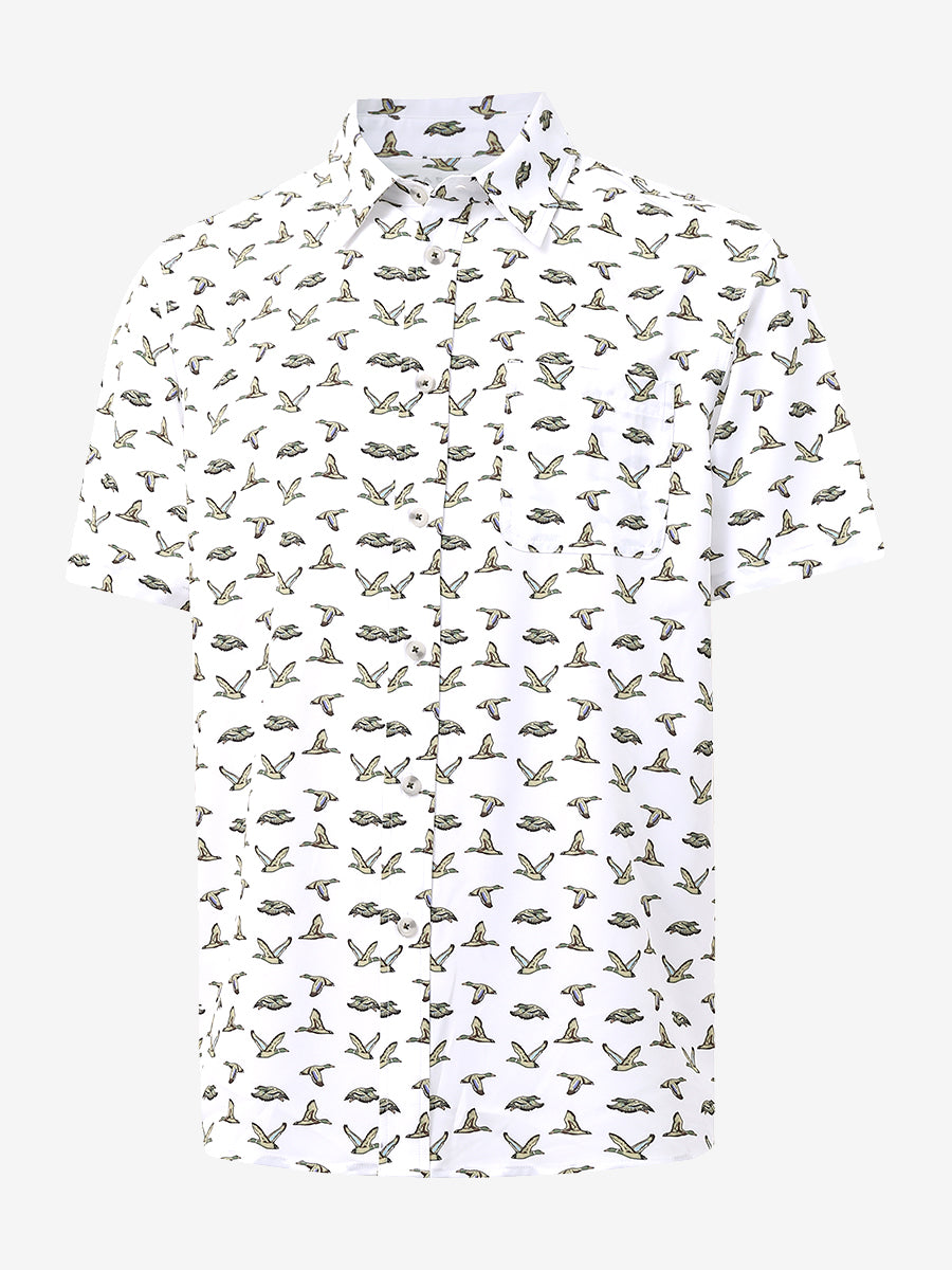 WHITE WILD GOOSE