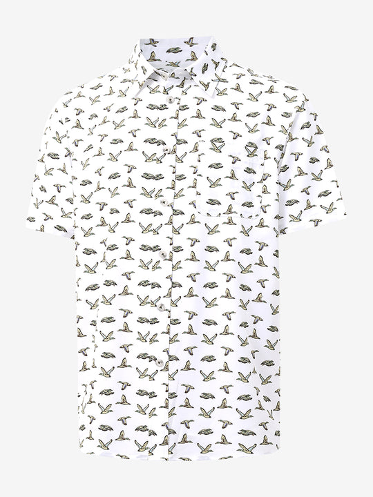 WHITE WILD GOOSE