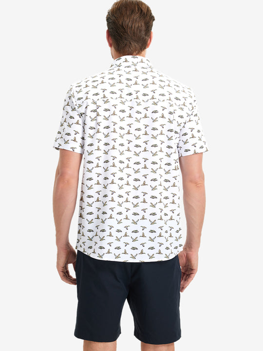 WHITE WILD GOOSE